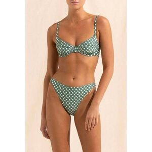 Peony green daisy balconette top size xs and staple pant size xs